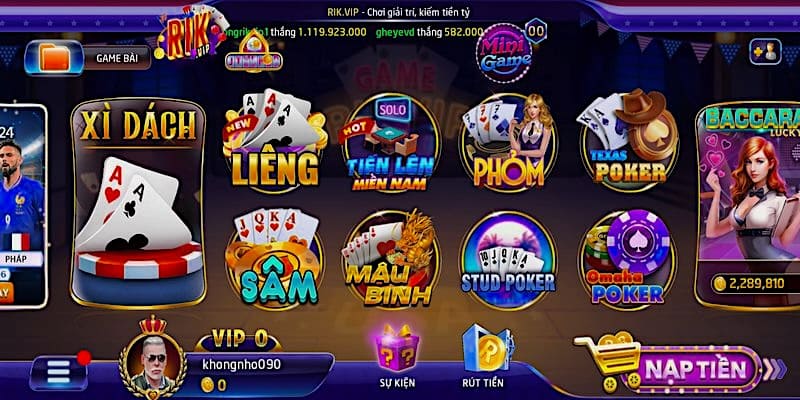 Giới thiệu tổng quan về Mậu binh Rikvip