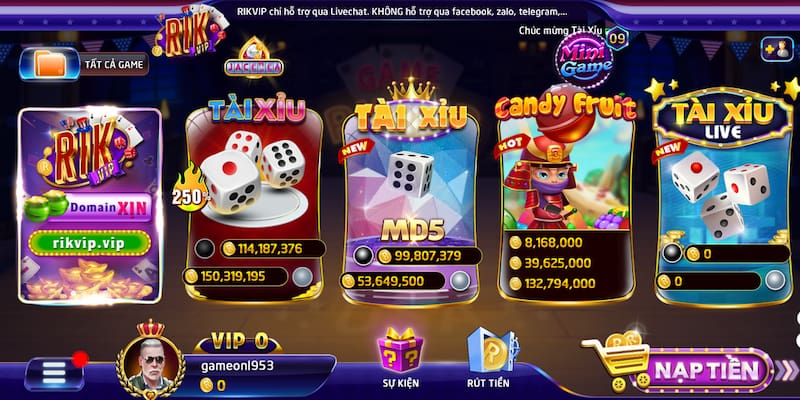 Giới thiệu Rikvip Hệ sinh thái trò chơi tại Rikvip